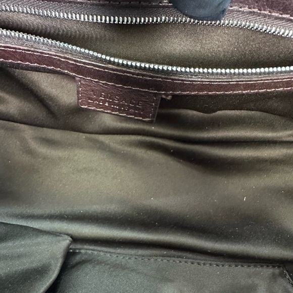 Sold ❌Versace vintage baguette brown and Silver Bag - Picture 8 of 10